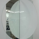 2 x scraped mirrors, 150 x 150 cms